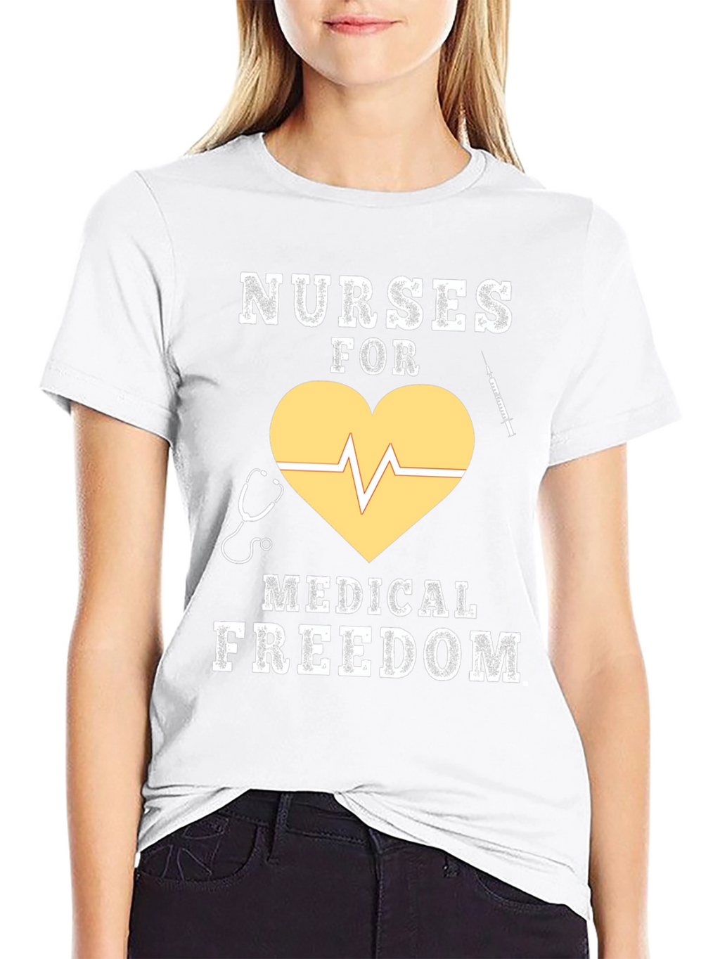 Nurses For Medical Freedom Graphic T-Shirt