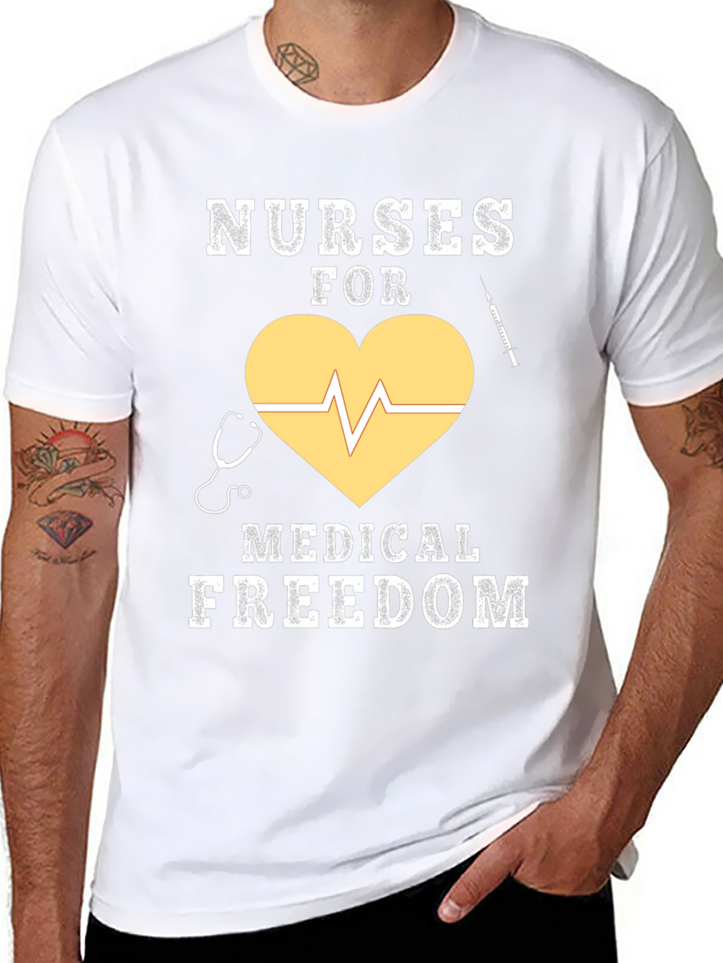 Nurses For Medical Freedom Graphic T-Shirt