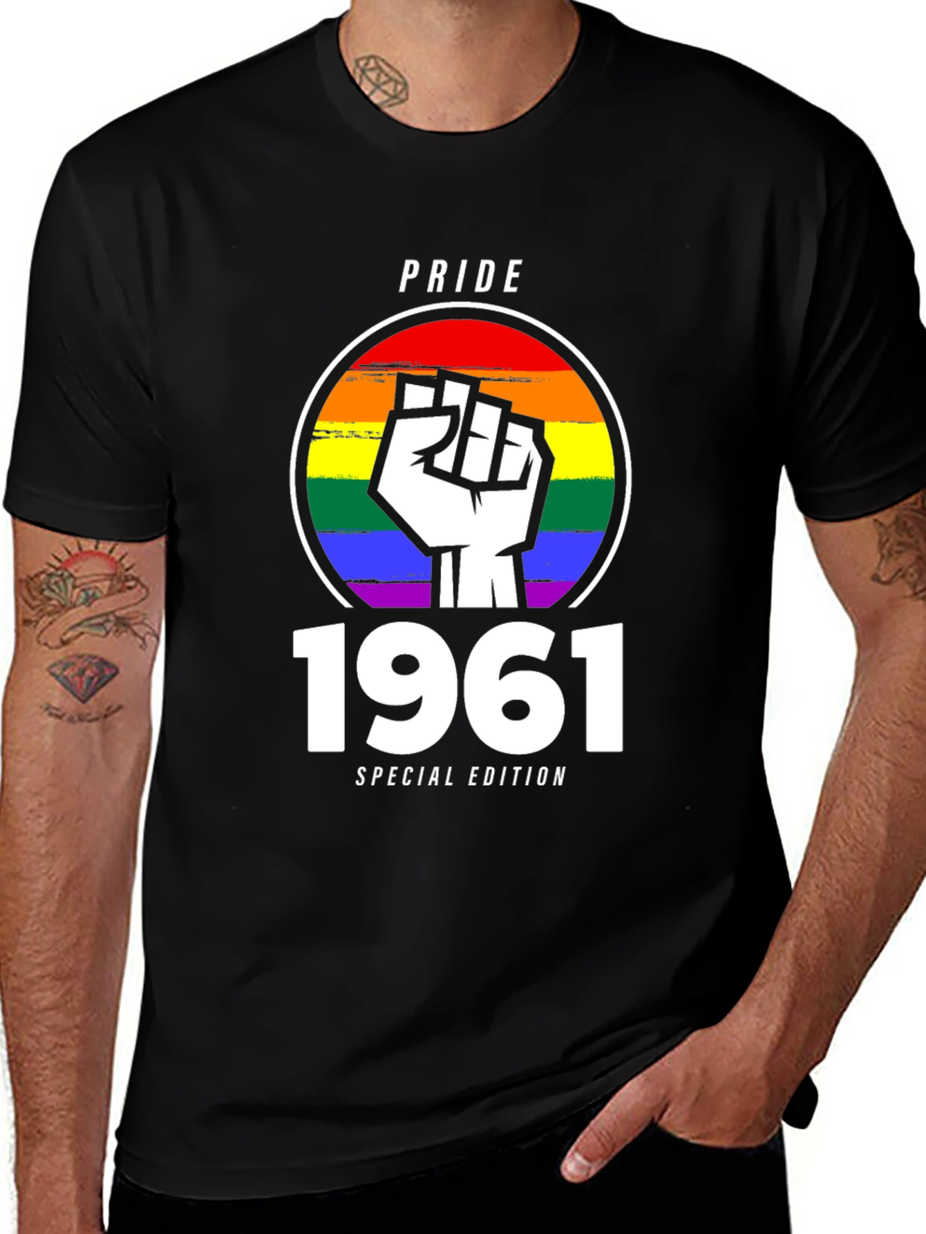 Pride 1961 Special Edition Black T-Shirt