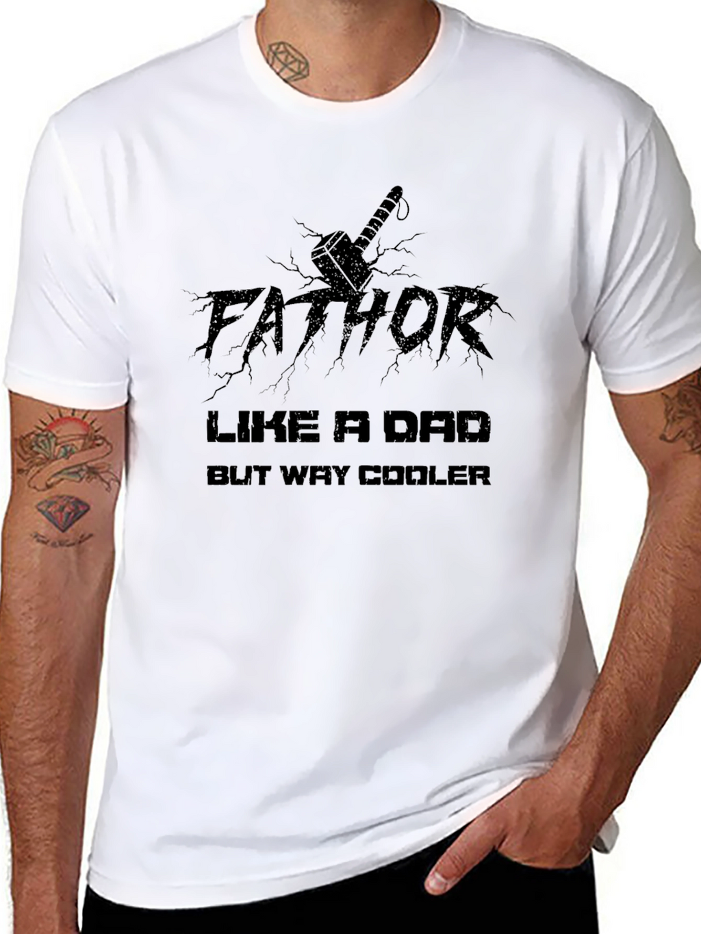 Fathor Like a Dad But Way Cooler T-Shirt