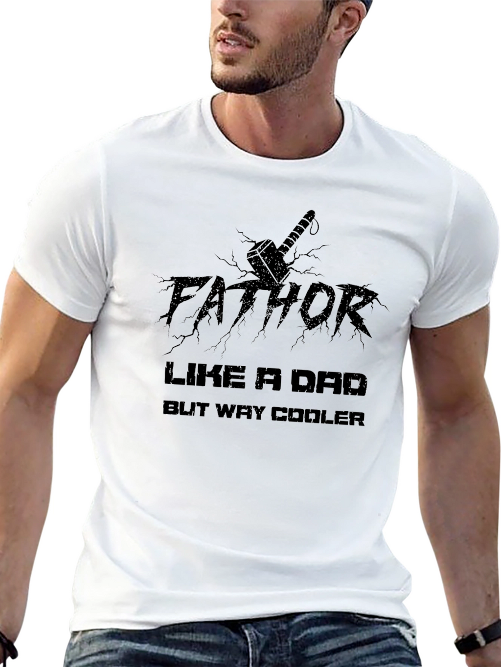 Fathor Like a Dad But Way Cooler T-Shirt