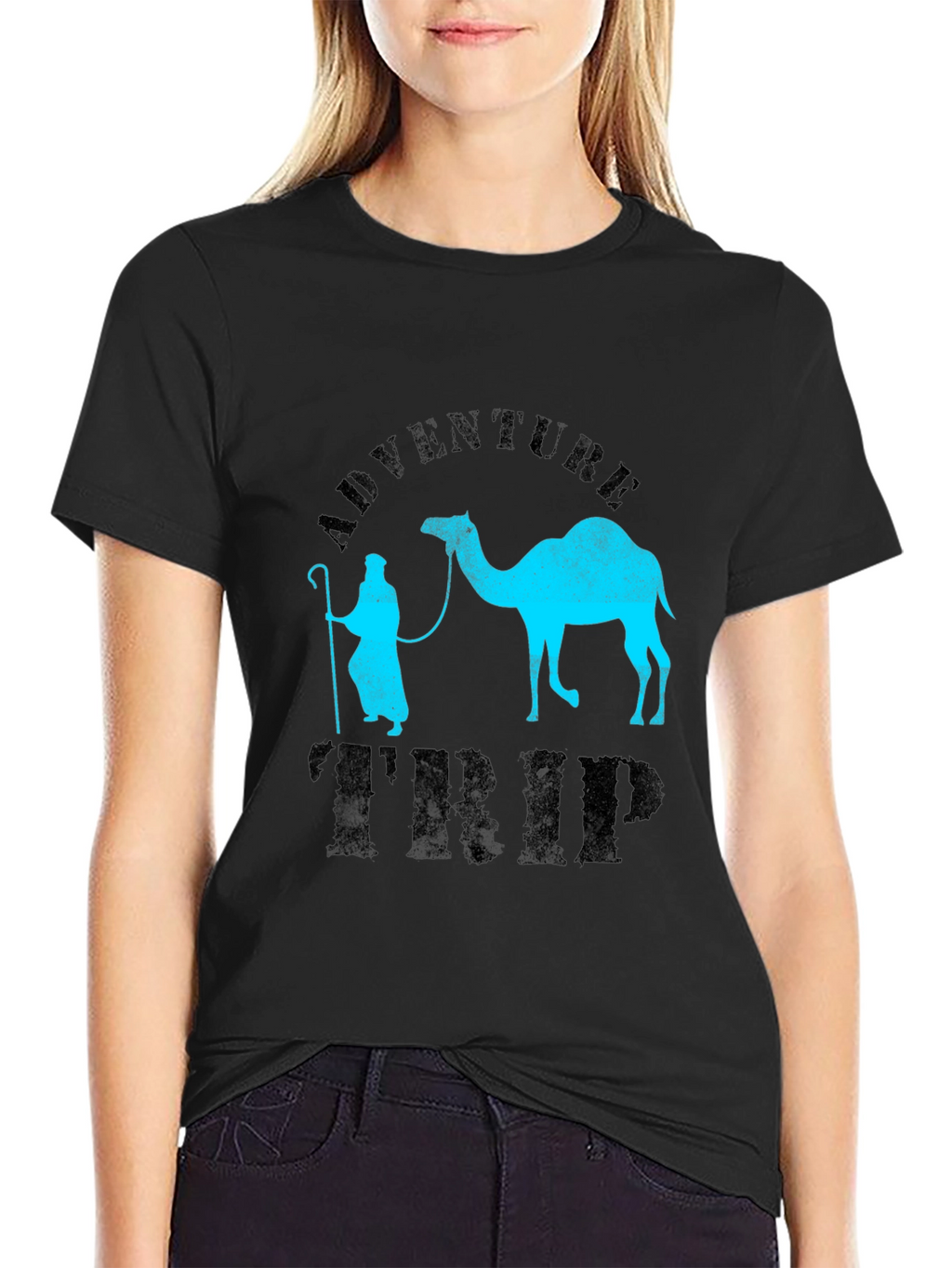 Adventure Trip T-Shirt - Camel Design