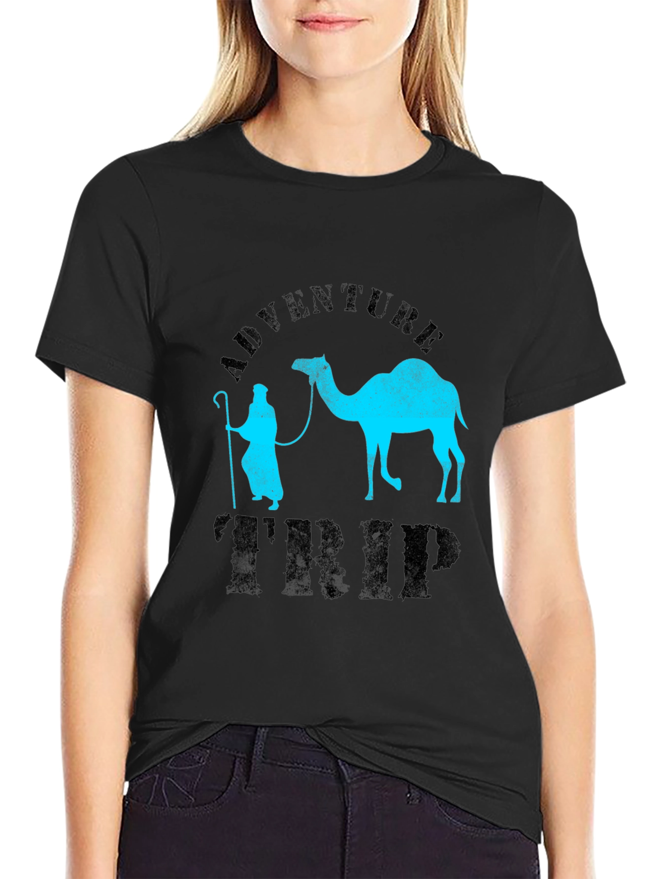 Adventure Trip T-Shirt - Camel Design