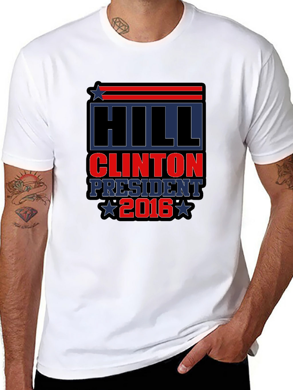 Hillary Clinton President 2016 Graphic Tee
