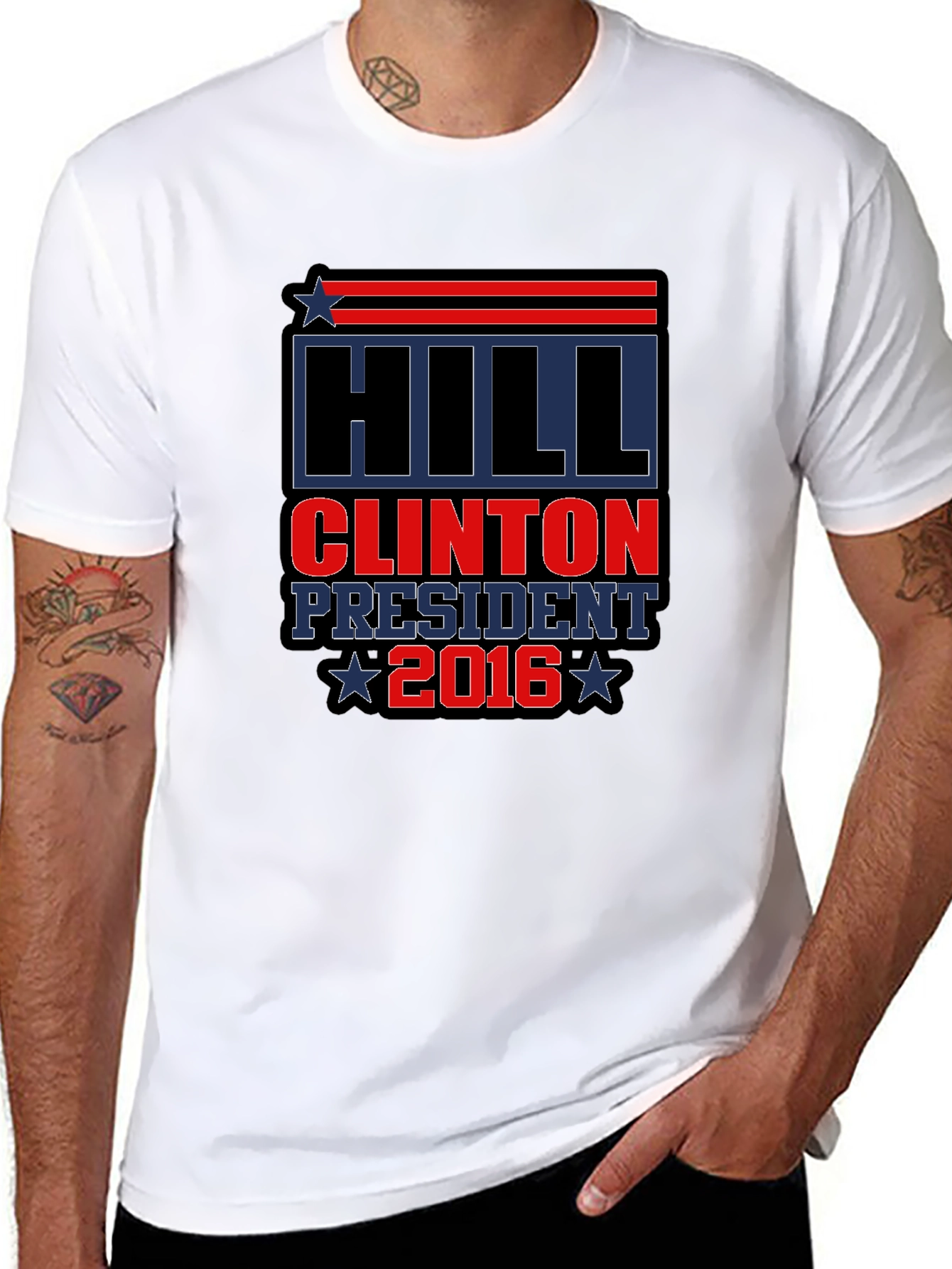 Hillary Clinton President 2016 Graphic Tee