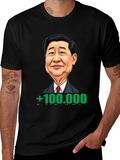 Humorous Graphic Tee: Xi Jinping +100000