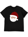 Santa Claus T-Shirt Christmas Festive Tee