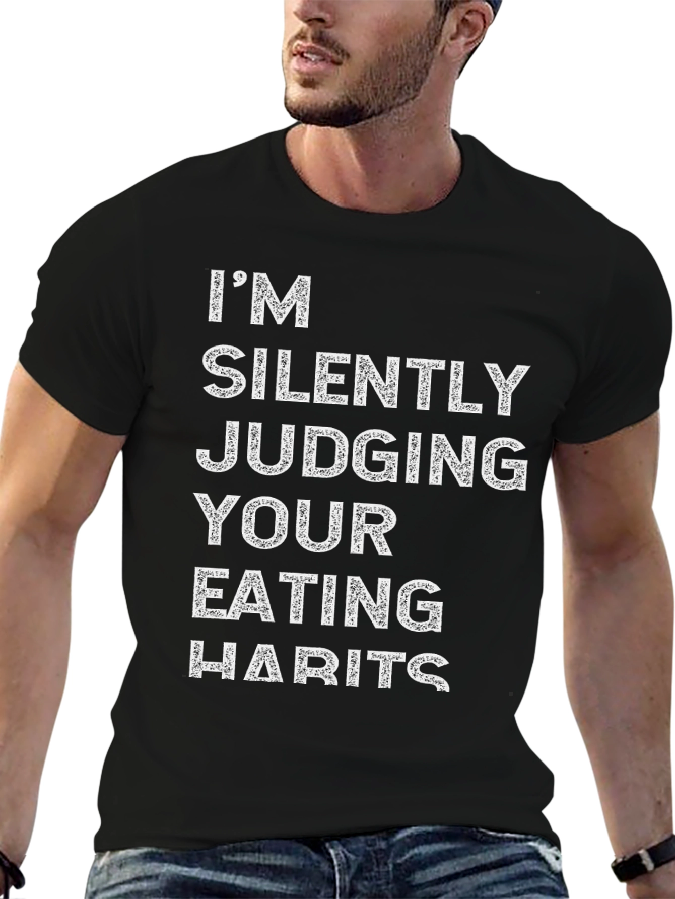 Im Silently Judging Your Eating Habits Graphic T-Shirt