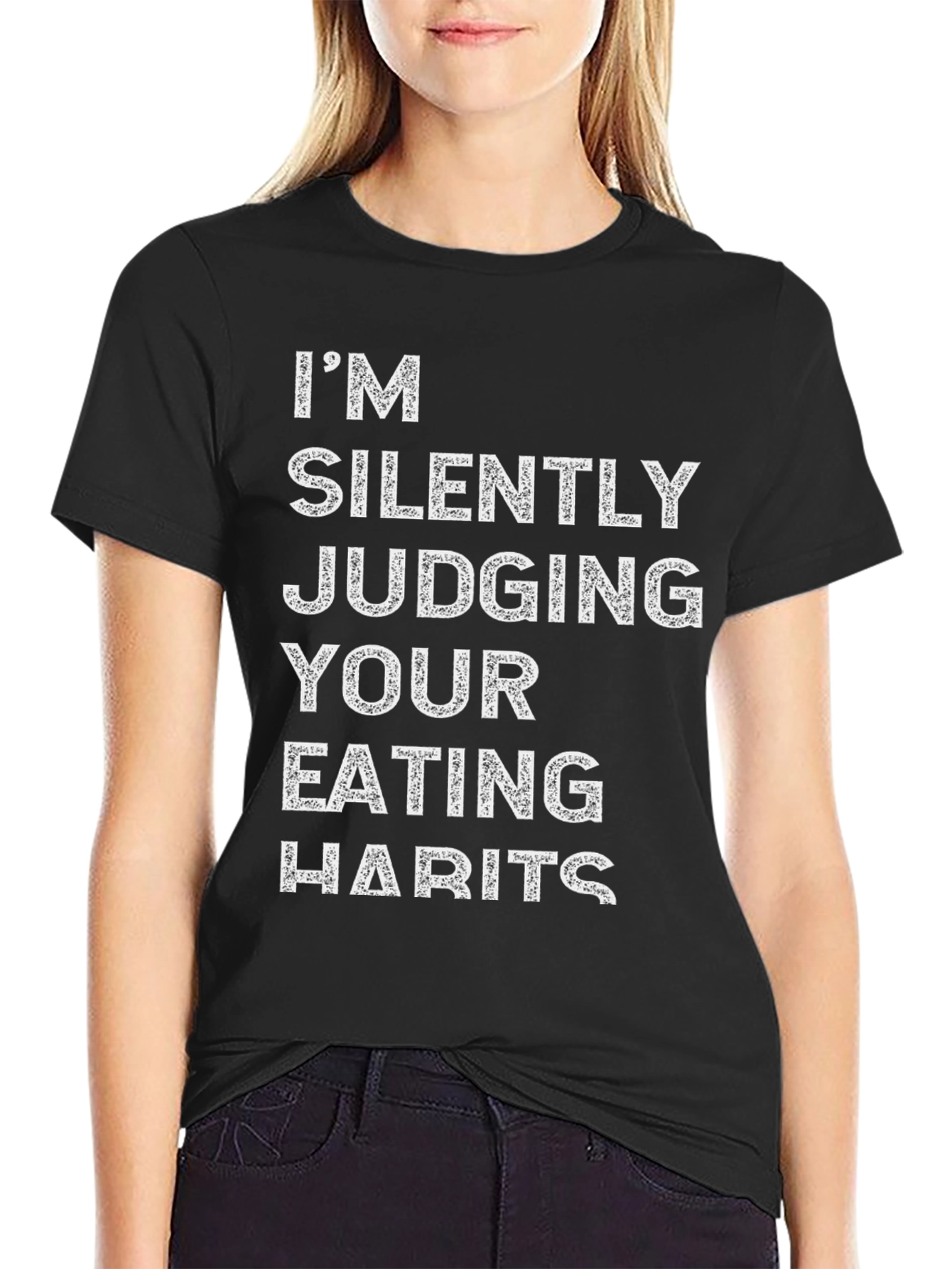 Im Silently Judging Your Eating Habits Graphic T-Shirt