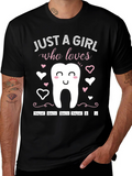 Just a Girl Who Loves Teeth T-Shirt