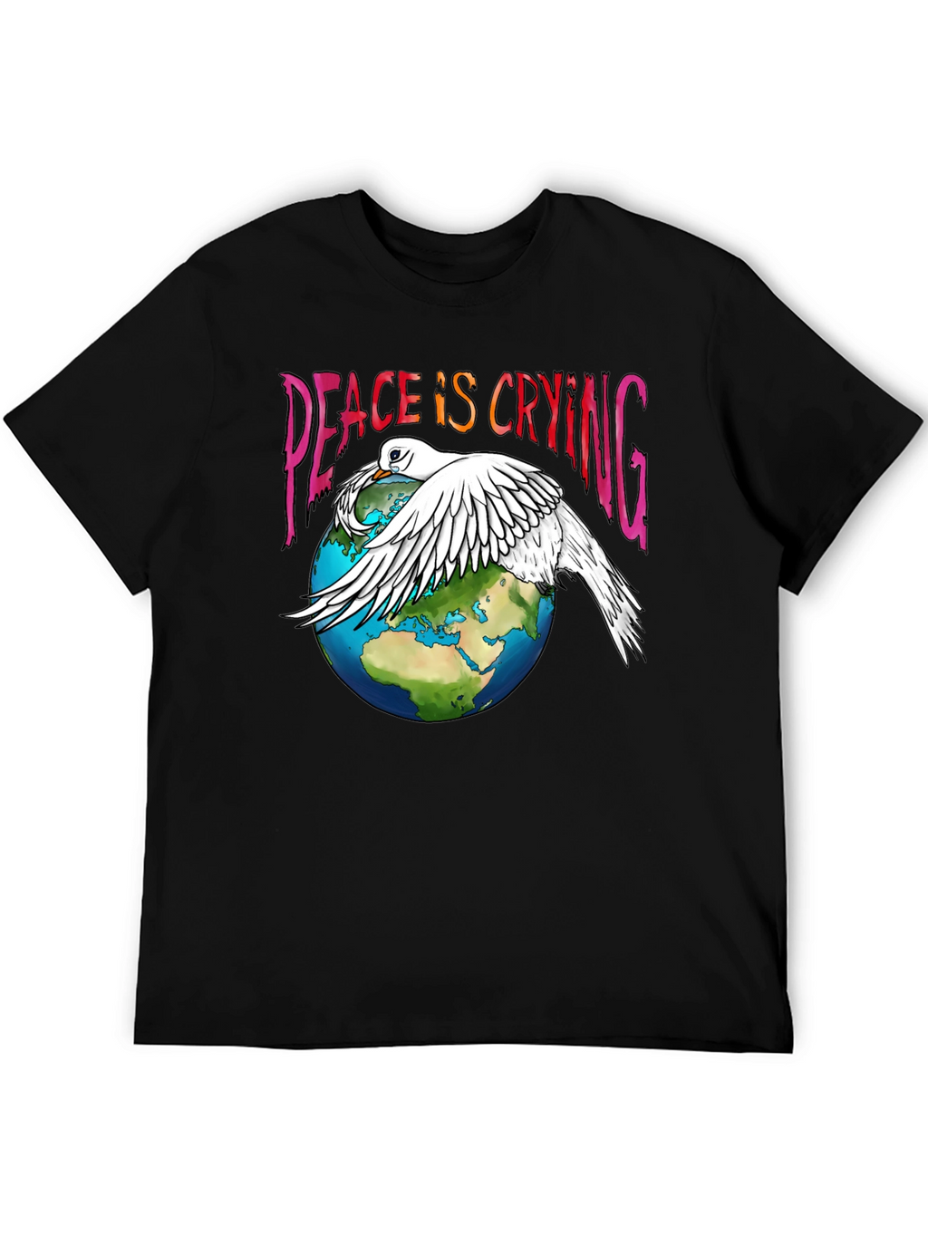 Peace is Crying Graphic T-Shirt
