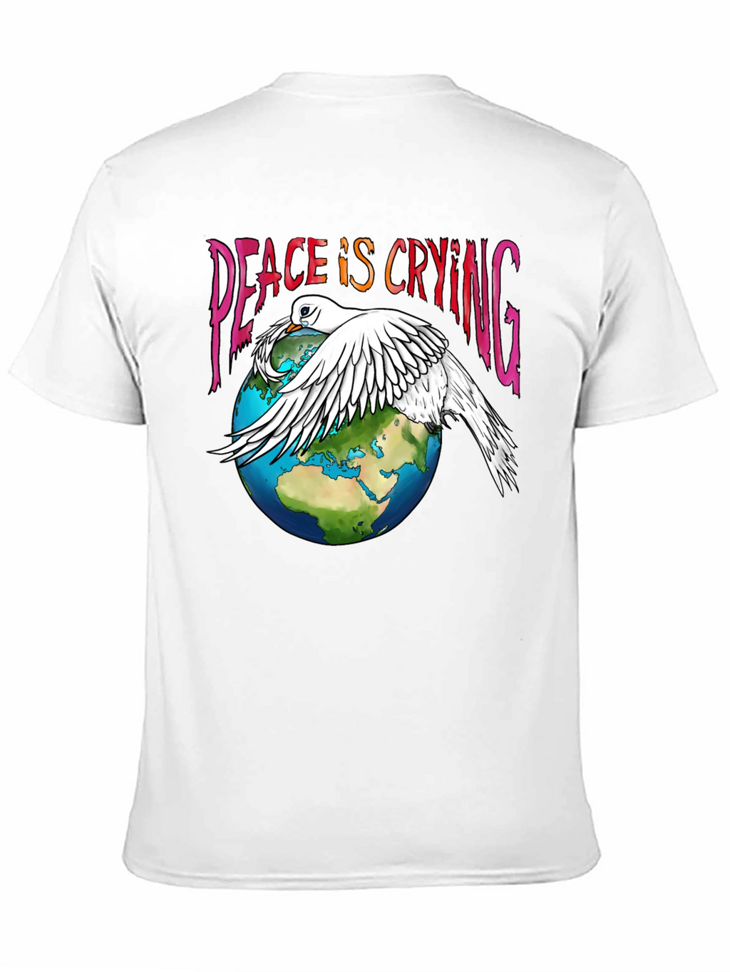 Peace is Crying Graphic T-Shirt