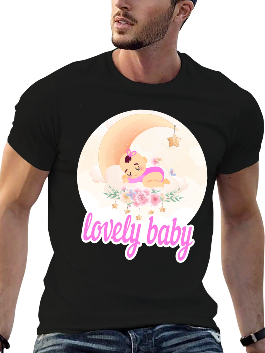 Lovely Baby Graphic Tee - Cute & Comfy
