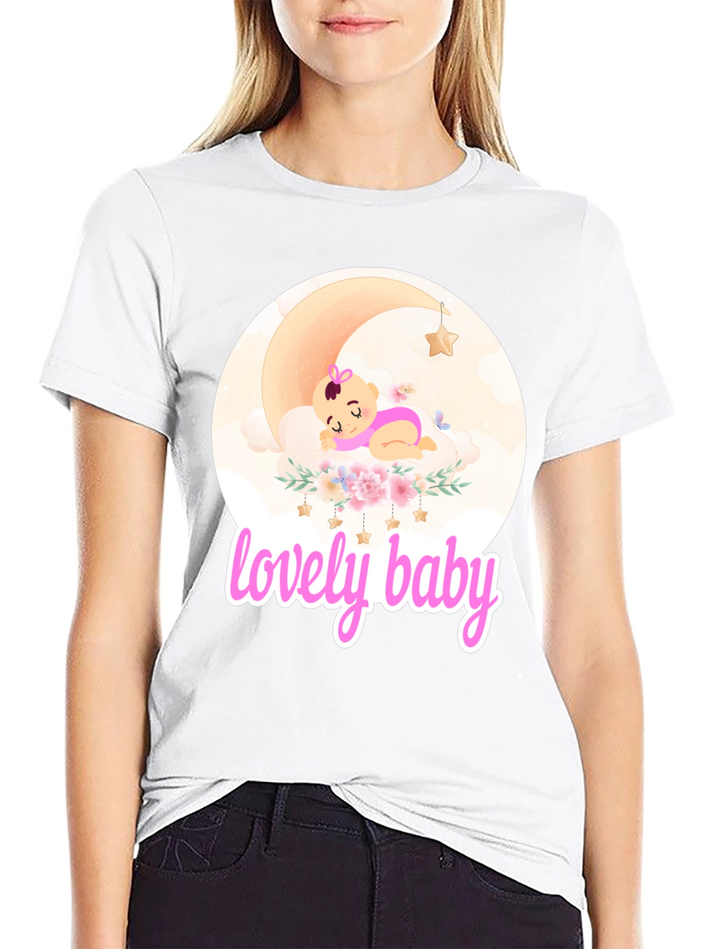 Lovely Baby Graphic Tee - Cute & Comfy