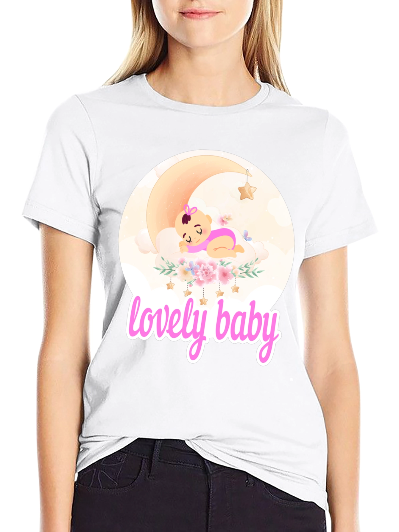 Lovely Baby Graphic Tee - Cute & Comfy