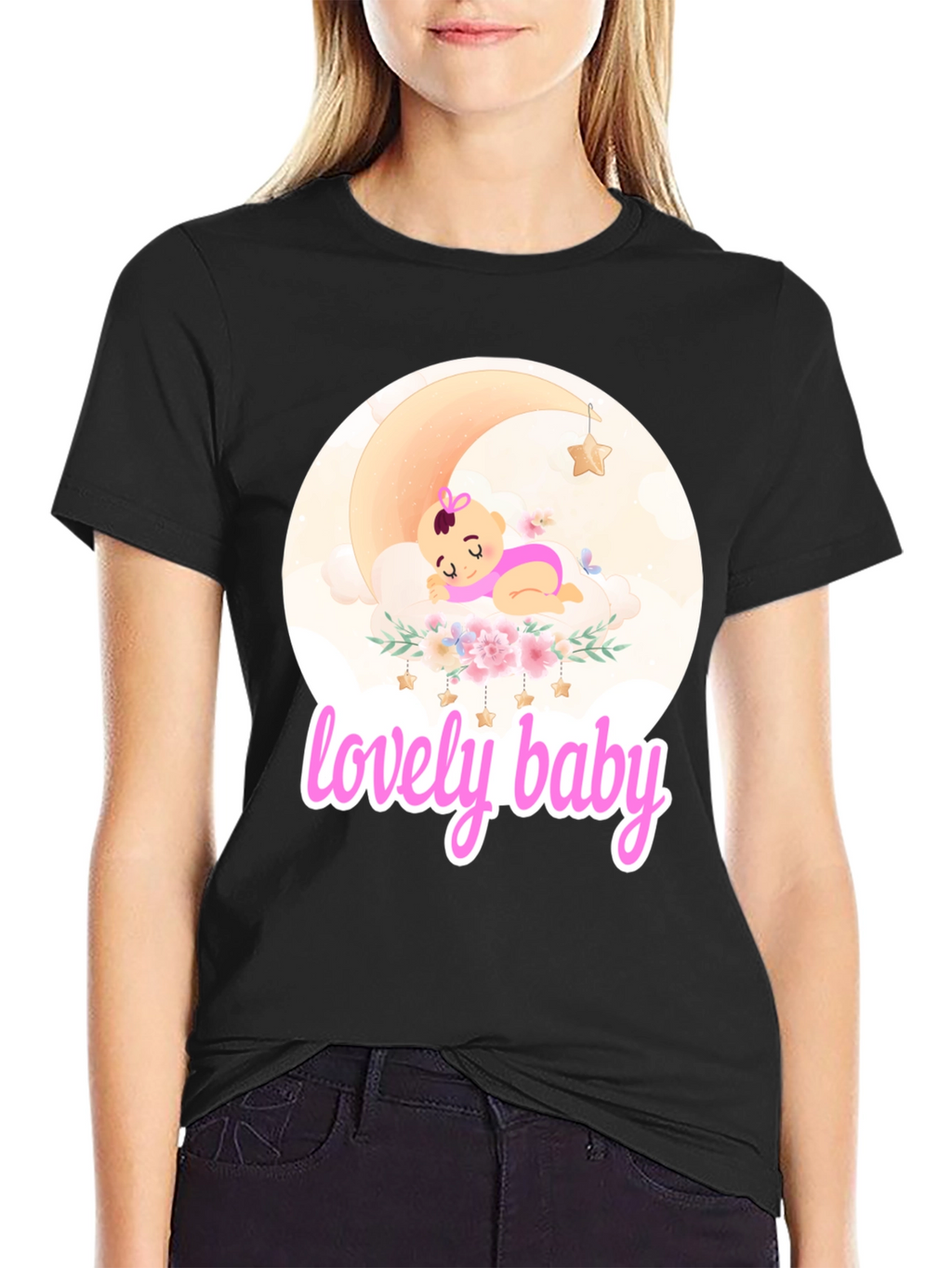 Lovely Baby Graphic Tee - Cute & Comfy