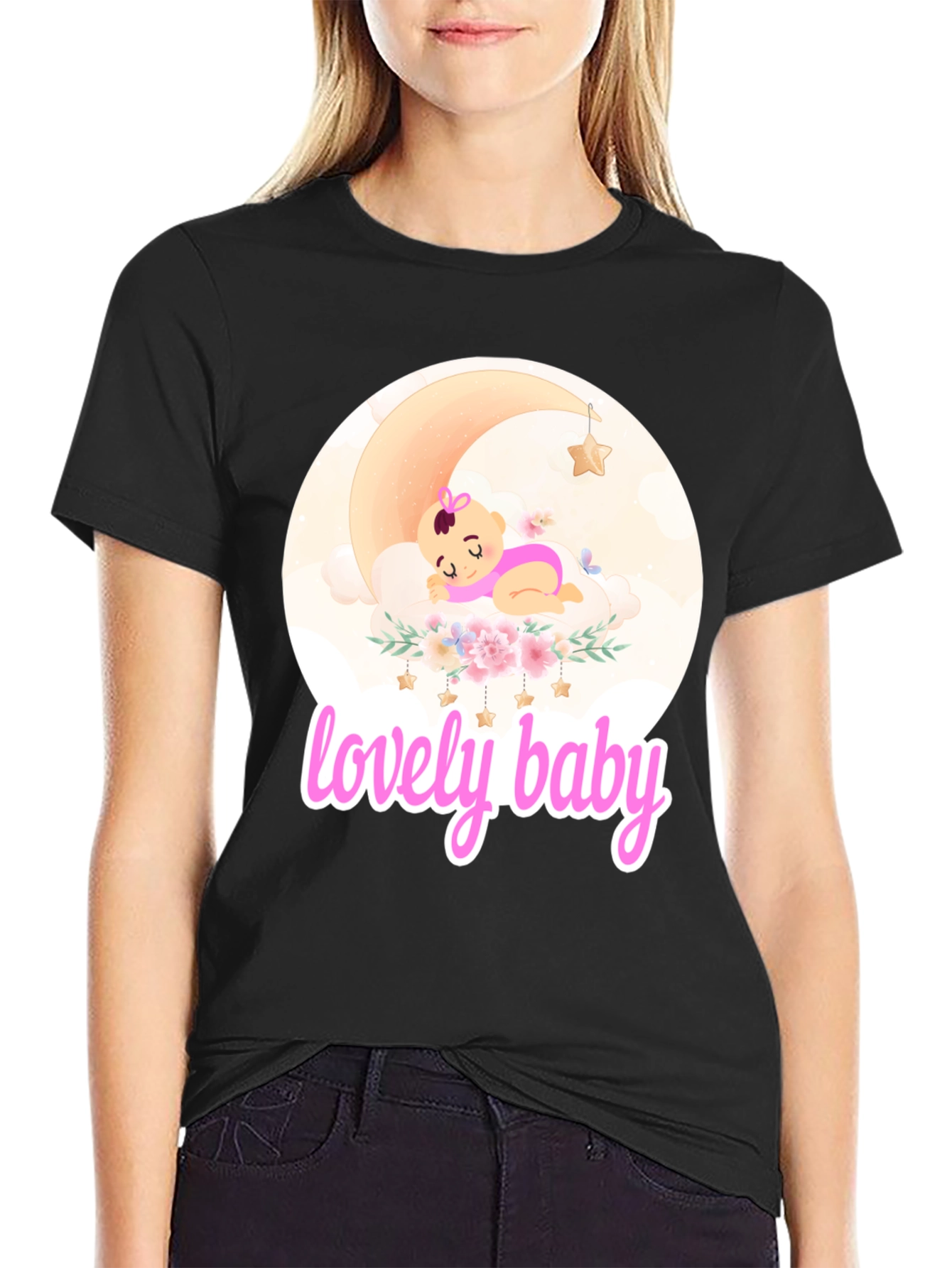 Lovely Baby Graphic Tee - Cute & Comfy