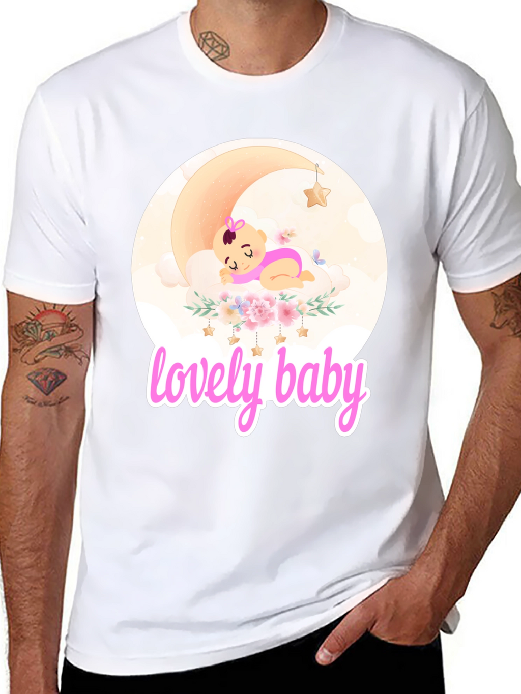 Lovely Baby Graphic Tee - Cute & Comfy