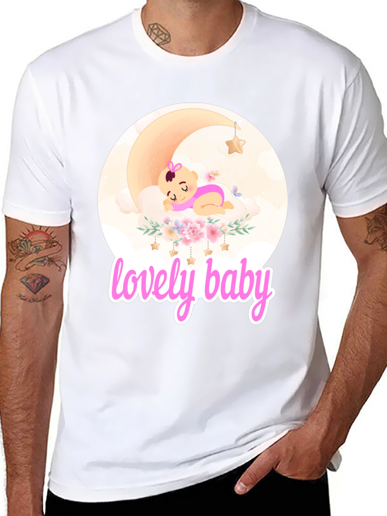 Lovely Baby Graphic Tee - Cute & Comfy
