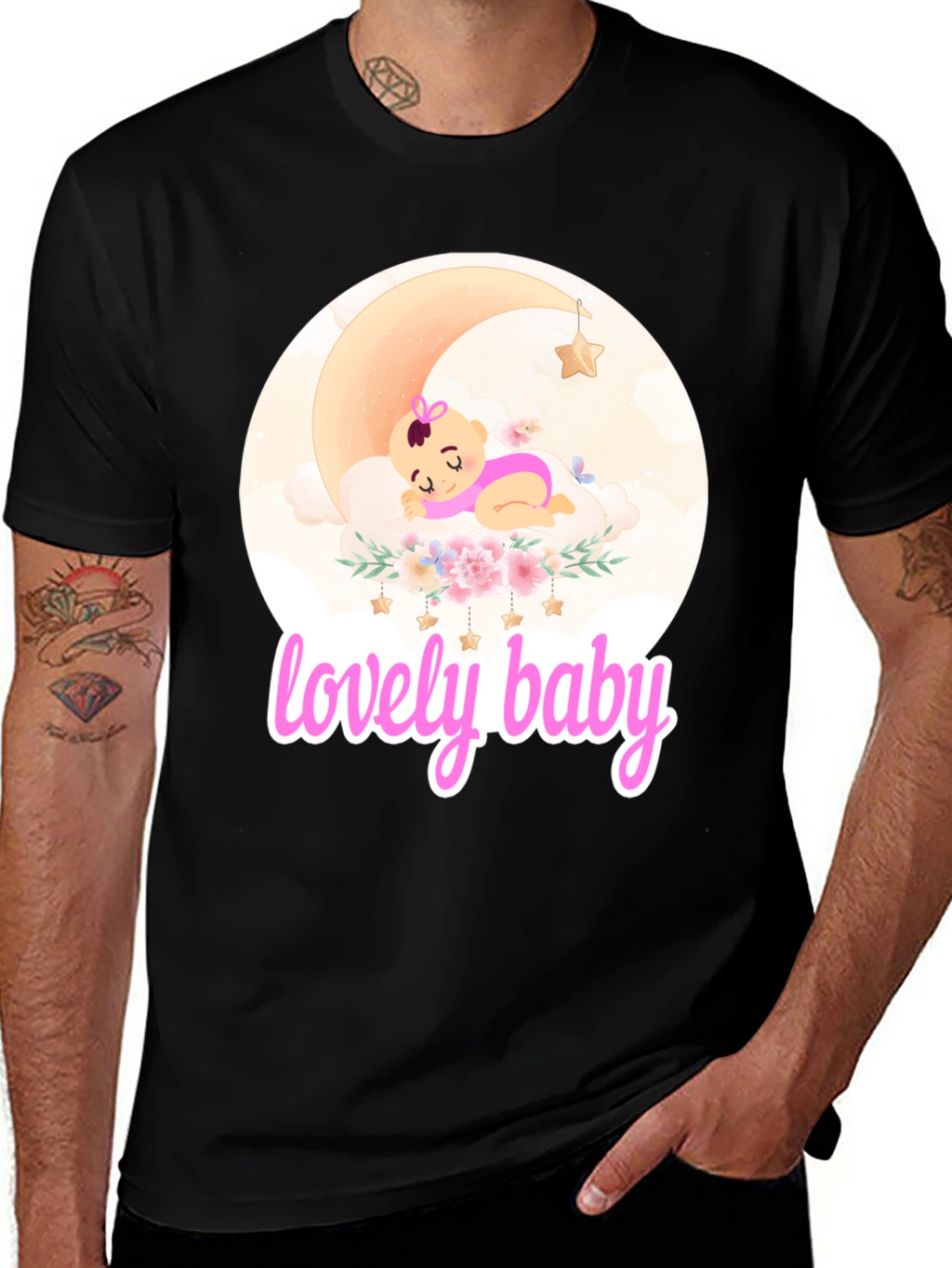 Lovely Baby Graphic Tee - Cute & Comfy
