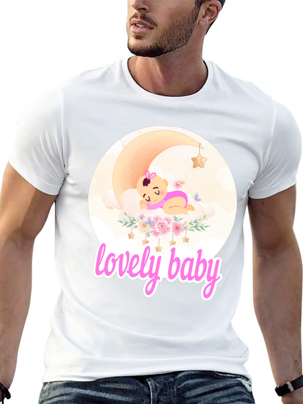 Lovely Baby Graphic Tee - Cute & Comfy