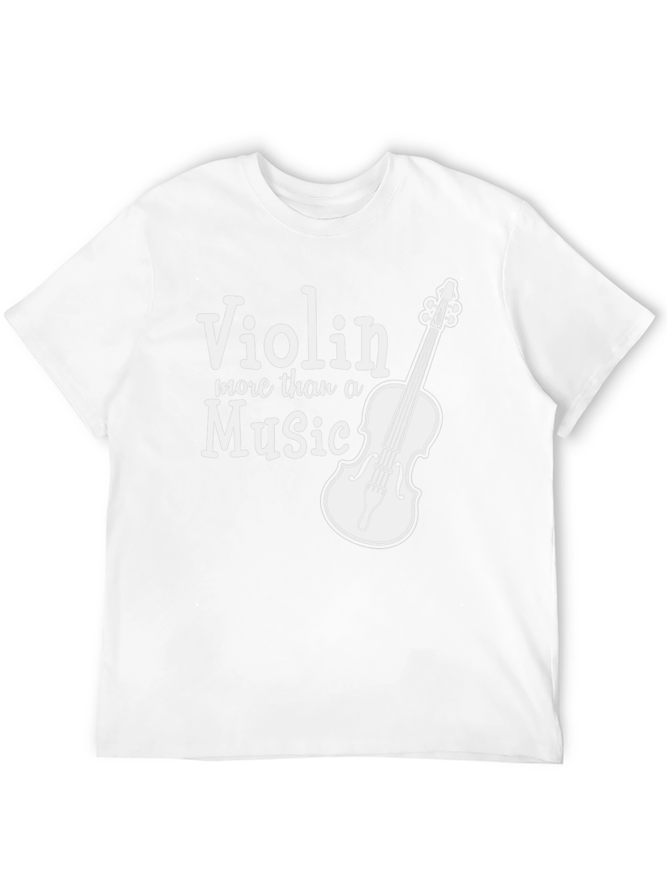 Violin Music Graphic T-Shirt