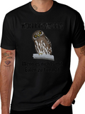 Owl T-Shirt: Kein Interesse - Unless Its About Owls