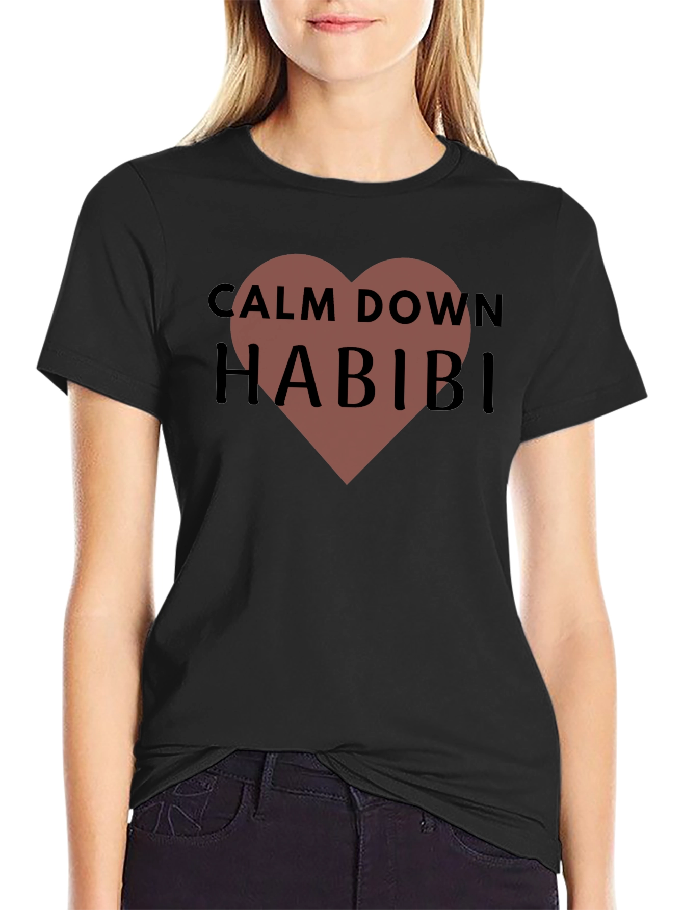 Calm Down Habibi Graphic T-Shirt