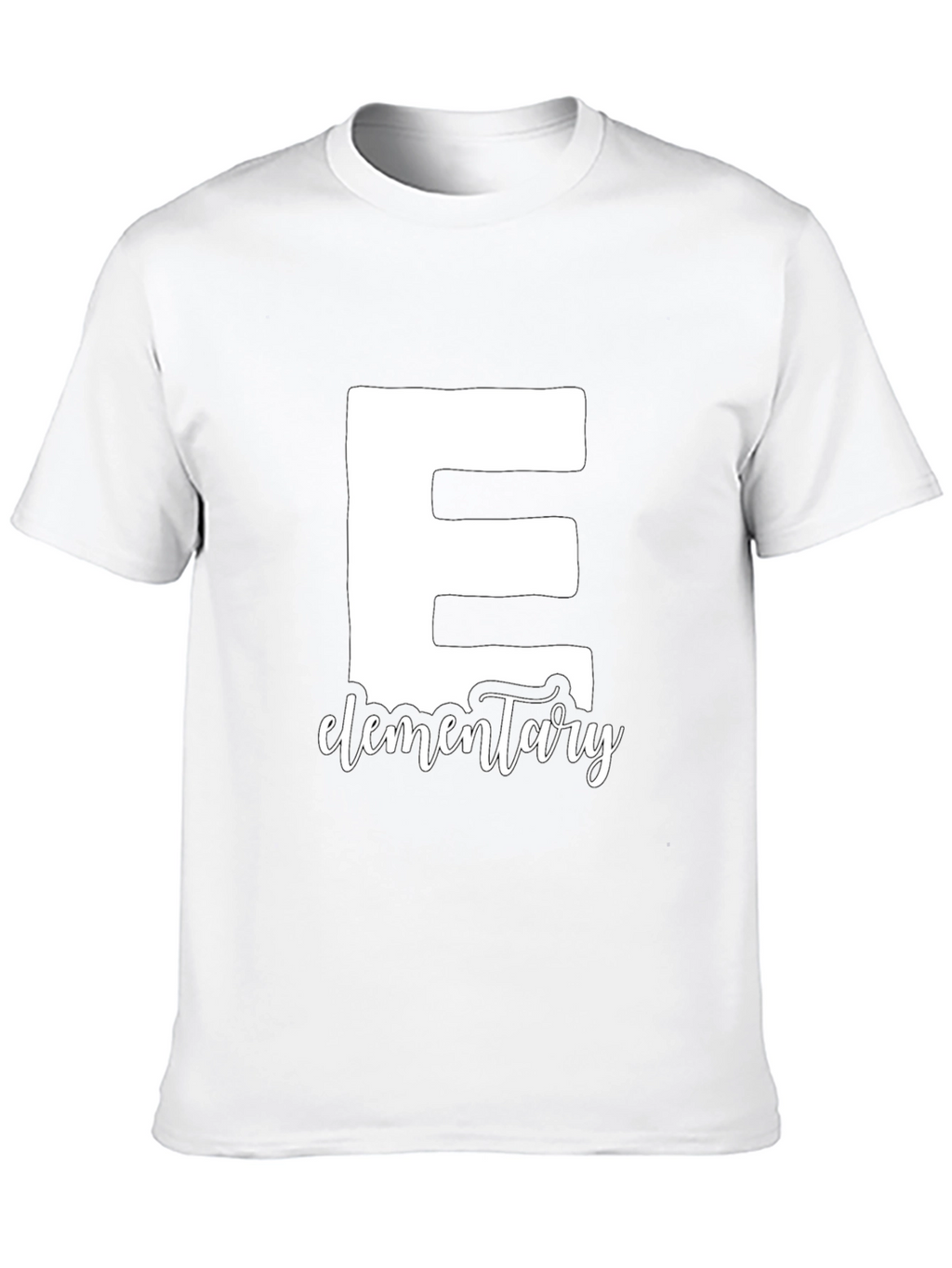 Elementary School Teacher T-Shirt - Black Cotton Tee