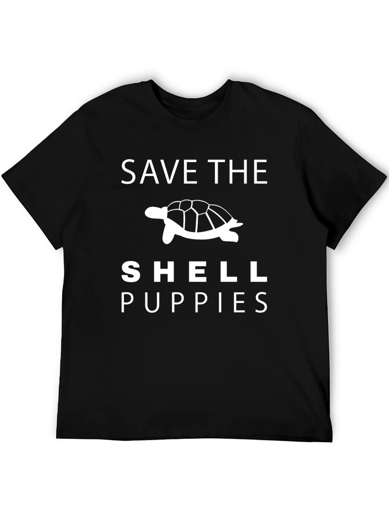 Save the Shell Puppies T-Shirt Turtle Graphic Tee