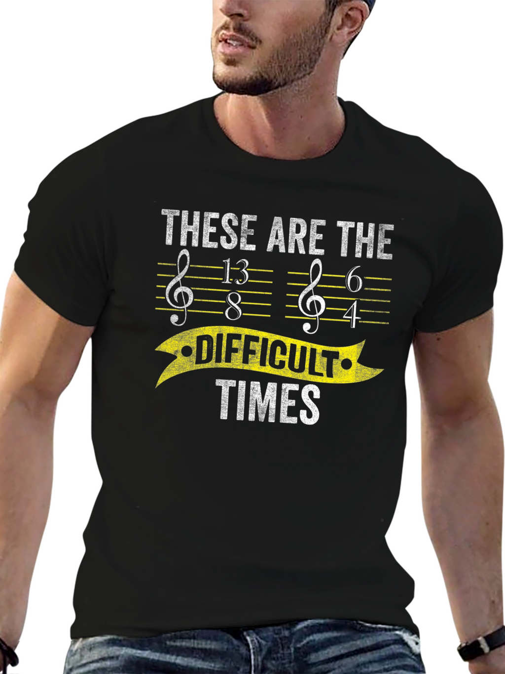 Difficult Times Music T-Shirt