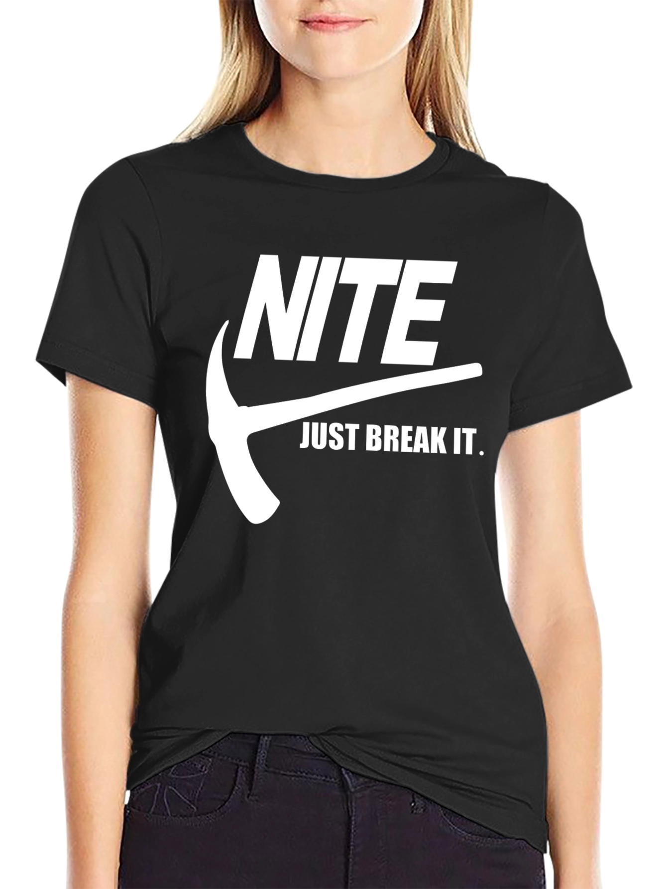 Nite Just Break It T-Shirt - Black