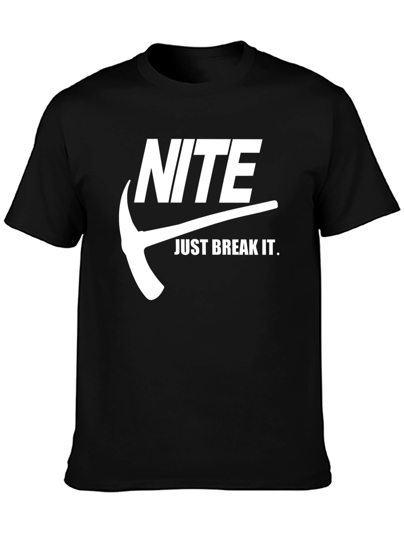 Nite Just Break It T-Shirt - Black