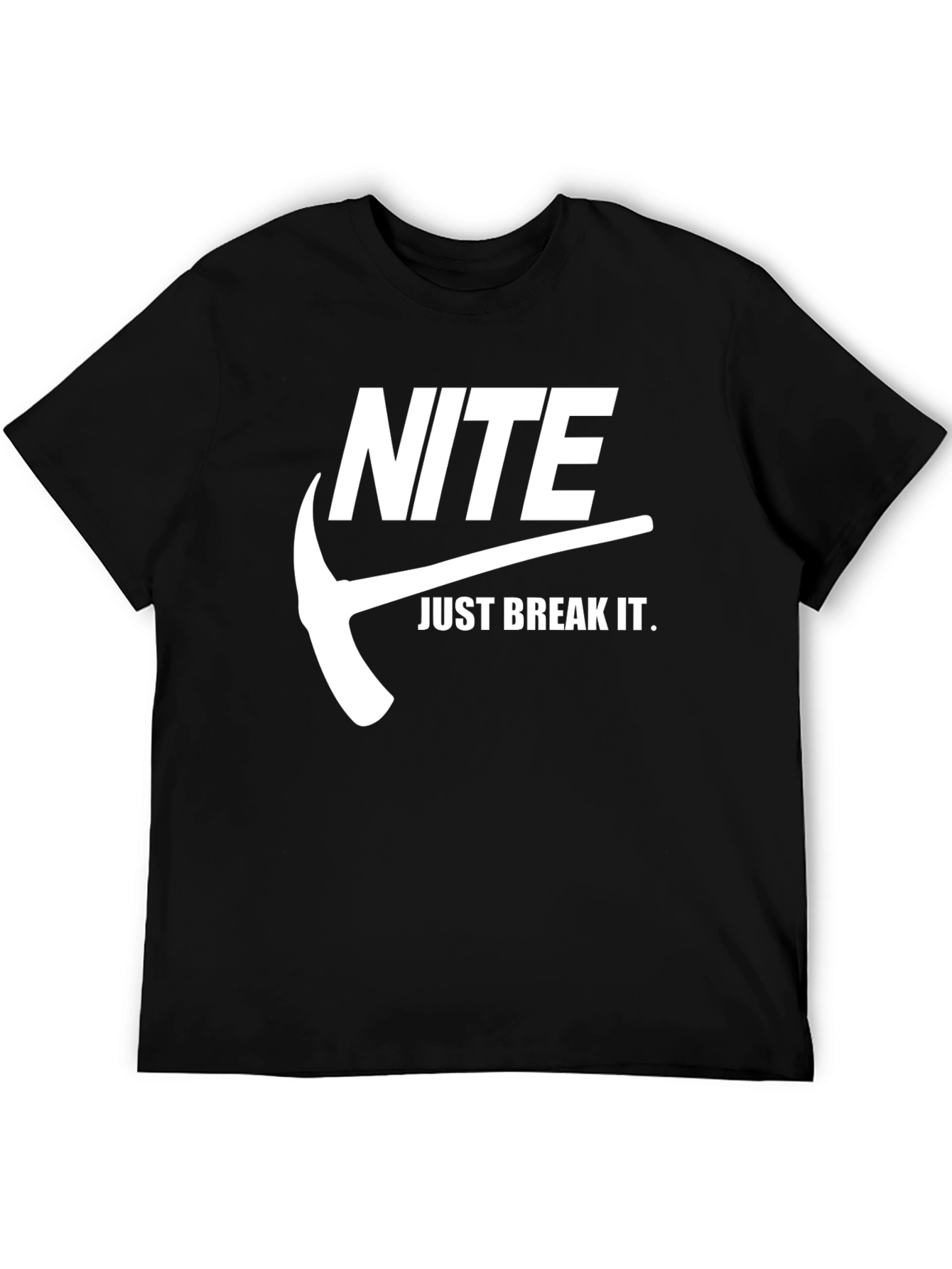 Nite Just Break It T-Shirt - Black