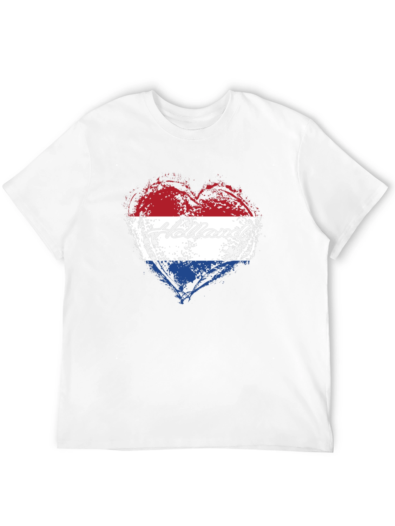 Holland Heart Flag T-Shirt Netherlands Pride