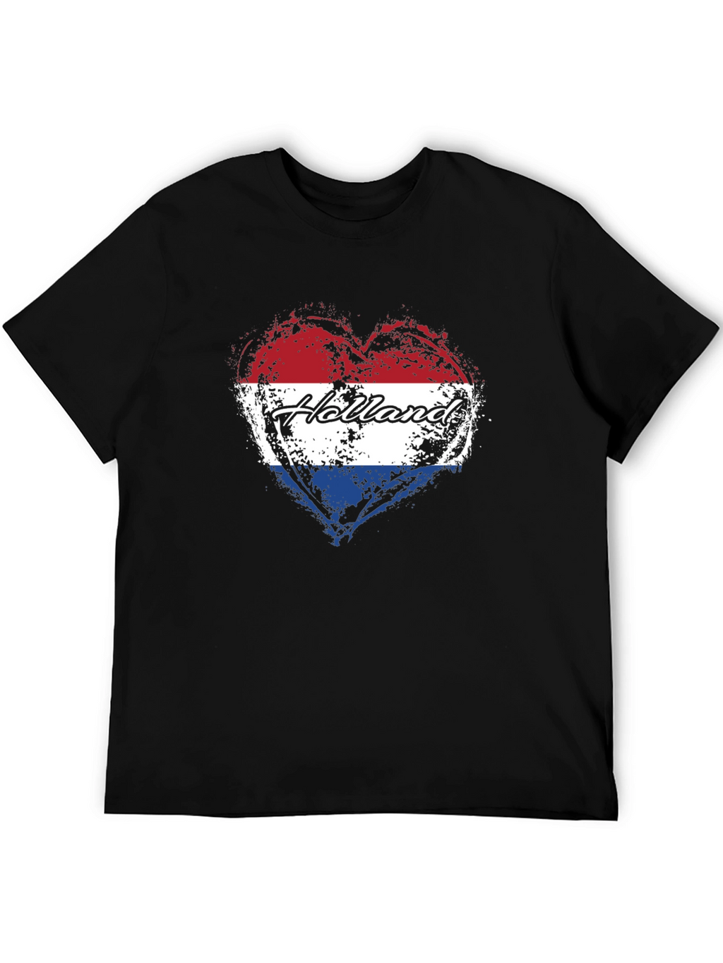 Holland Heart Flag T-Shirt Netherlands Pride