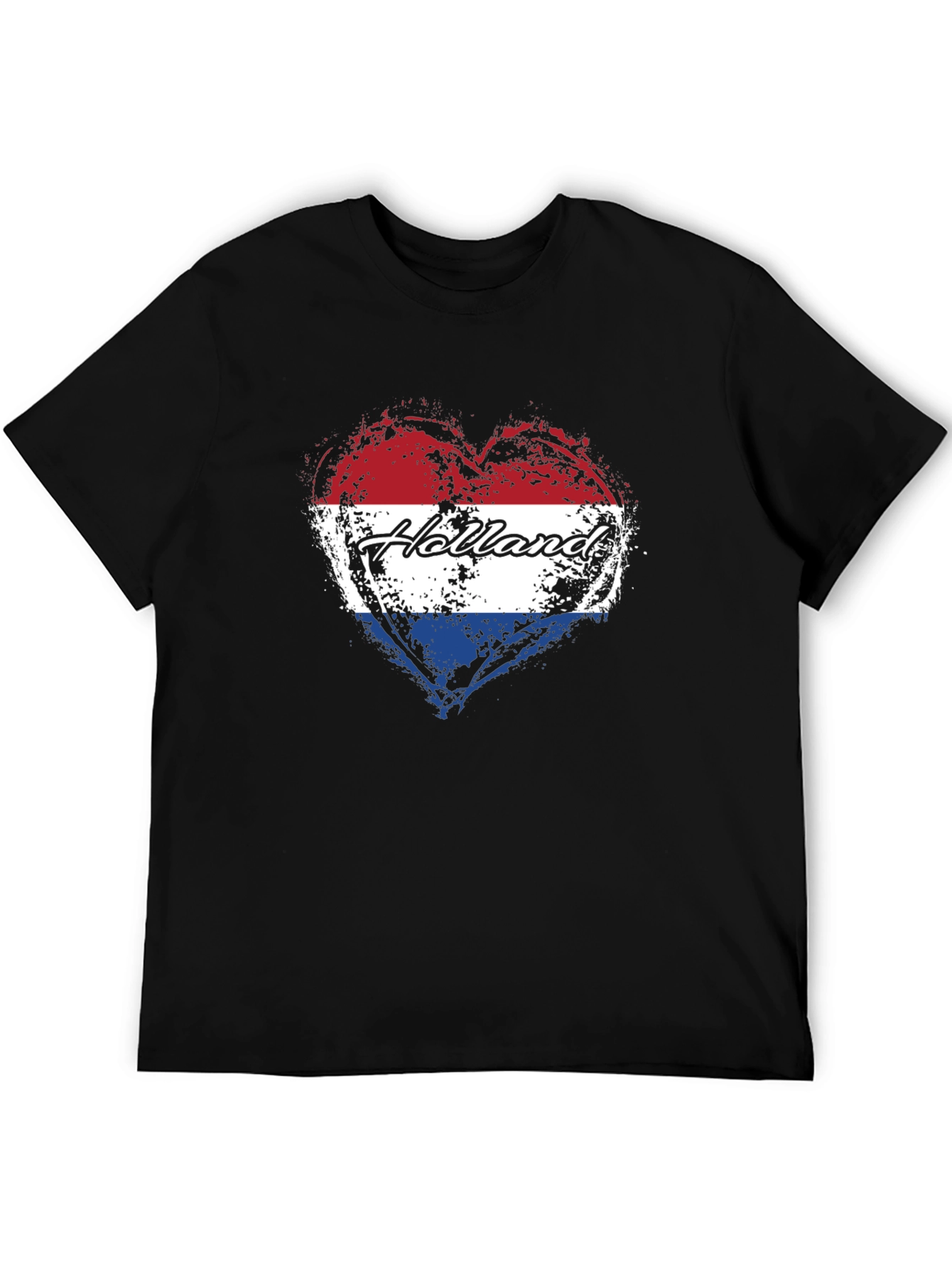 Holland Heart Flag T-Shirt Netherlands Pride
