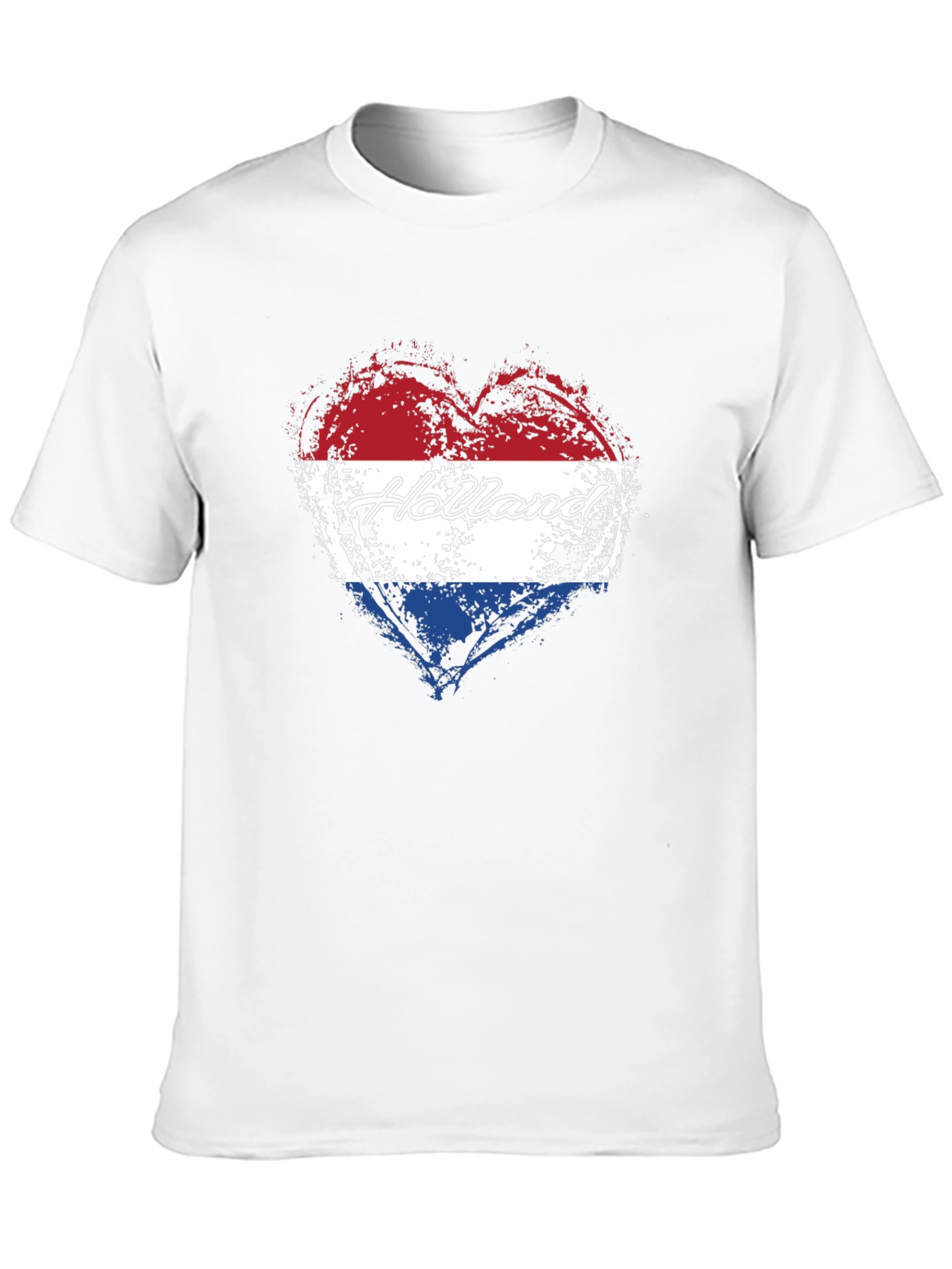 Holland Heart Flag T-Shirt Netherlands Pride