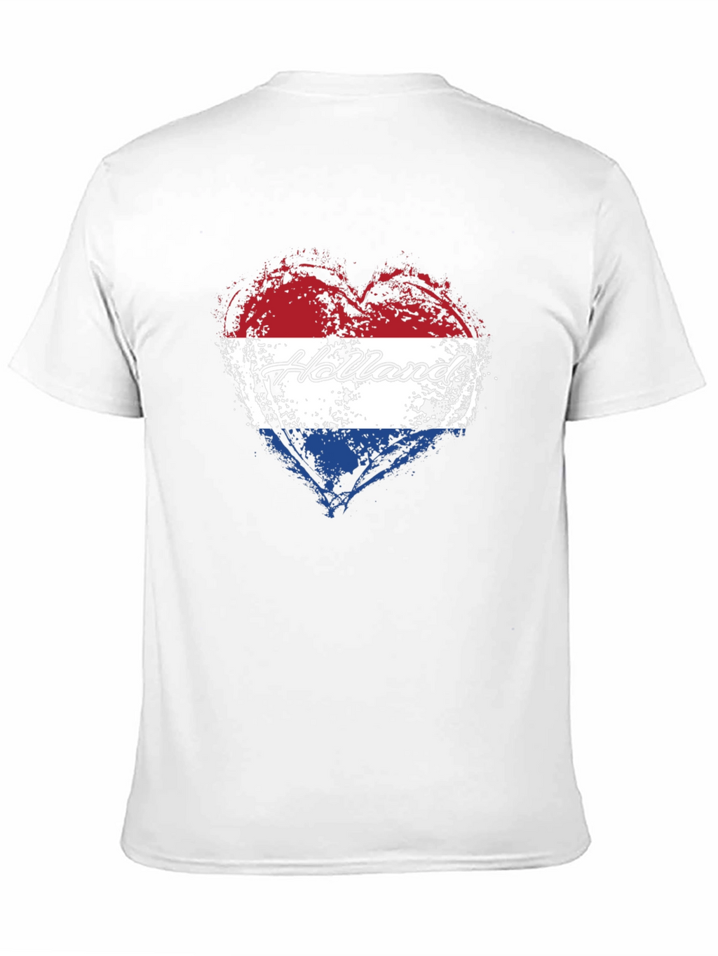 Holland Heart Flag T-Shirt Netherlands Pride