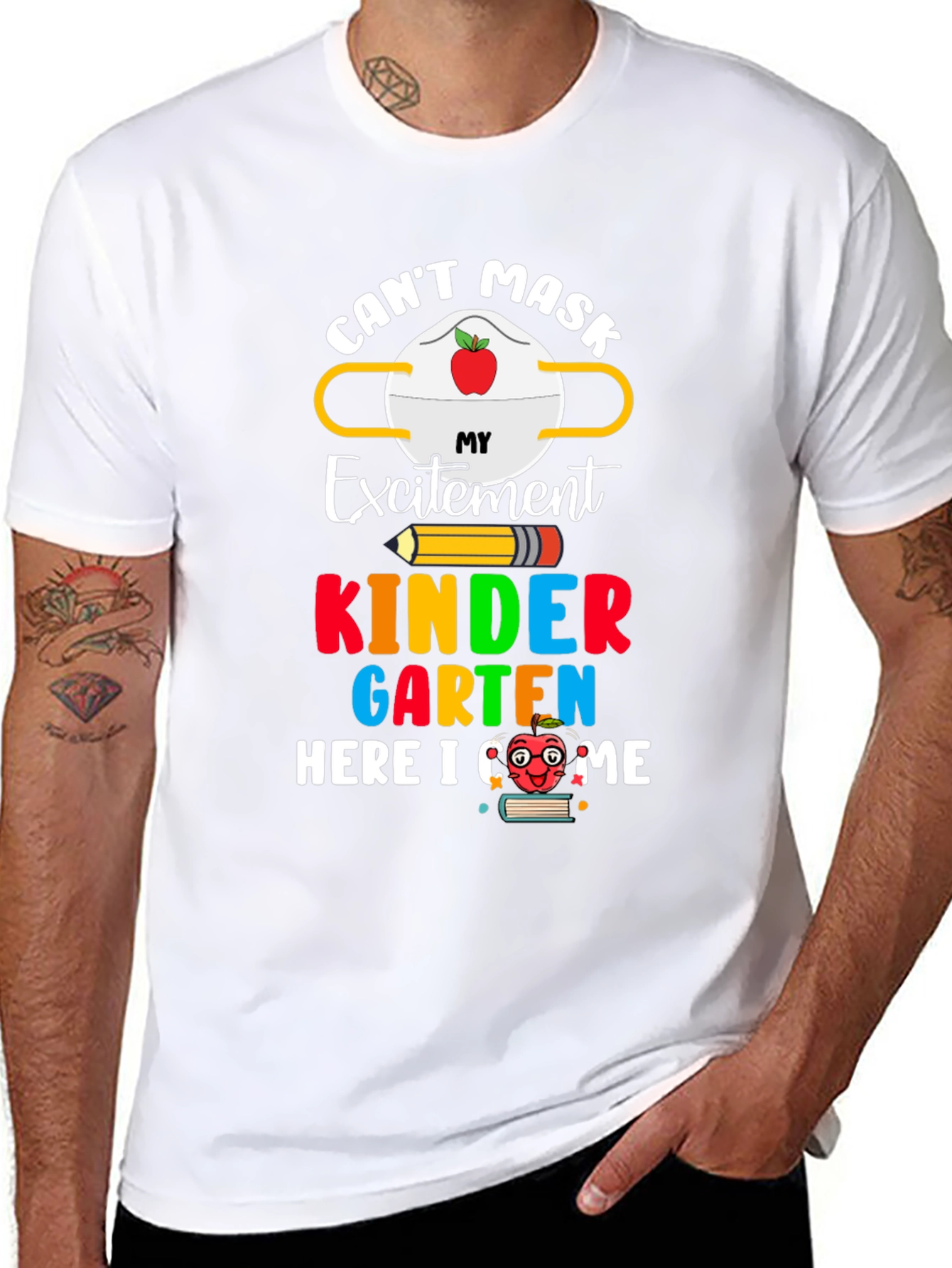 Kindergarten Excitement Graphic Tee