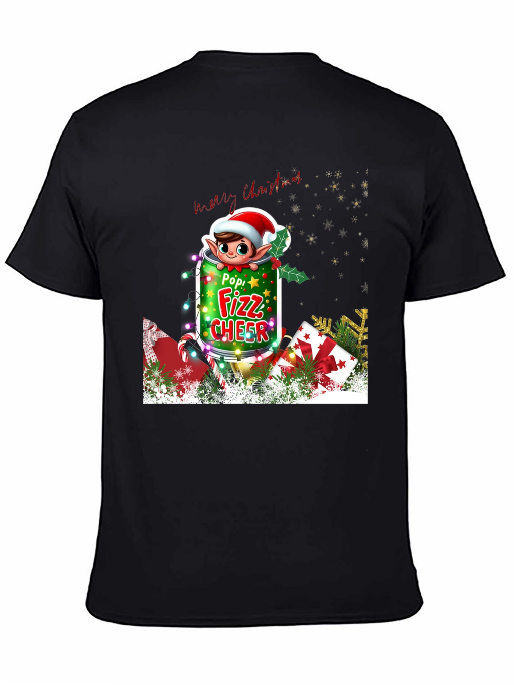 Festive Christmas Elf T-Shirt