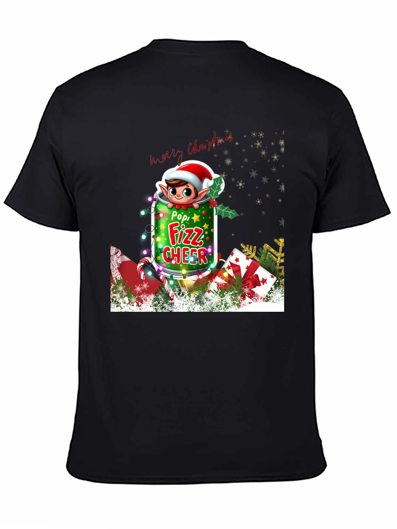 Festive Christmas Elf T-Shirt