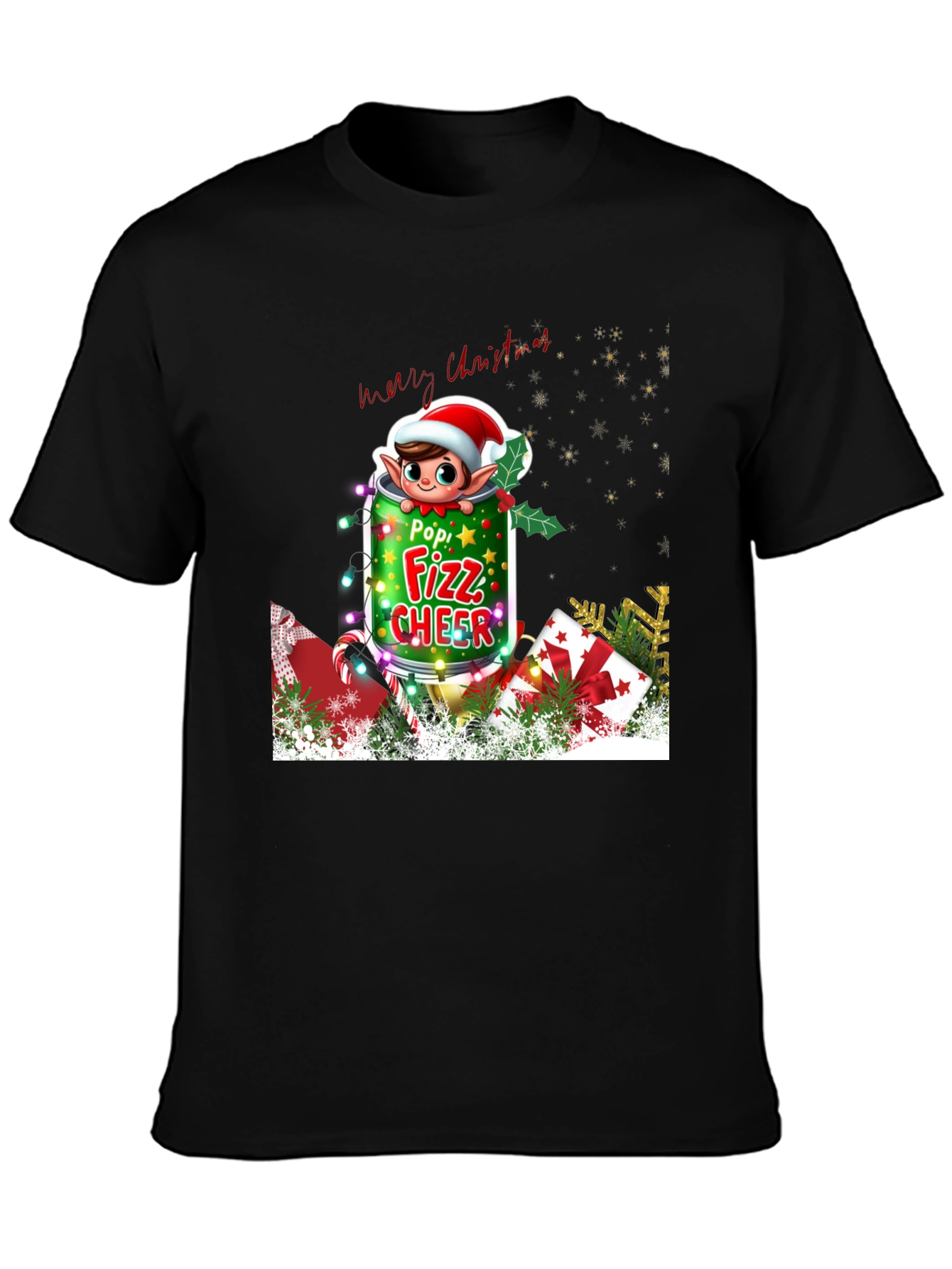 Festive Christmas Elf T-Shirt