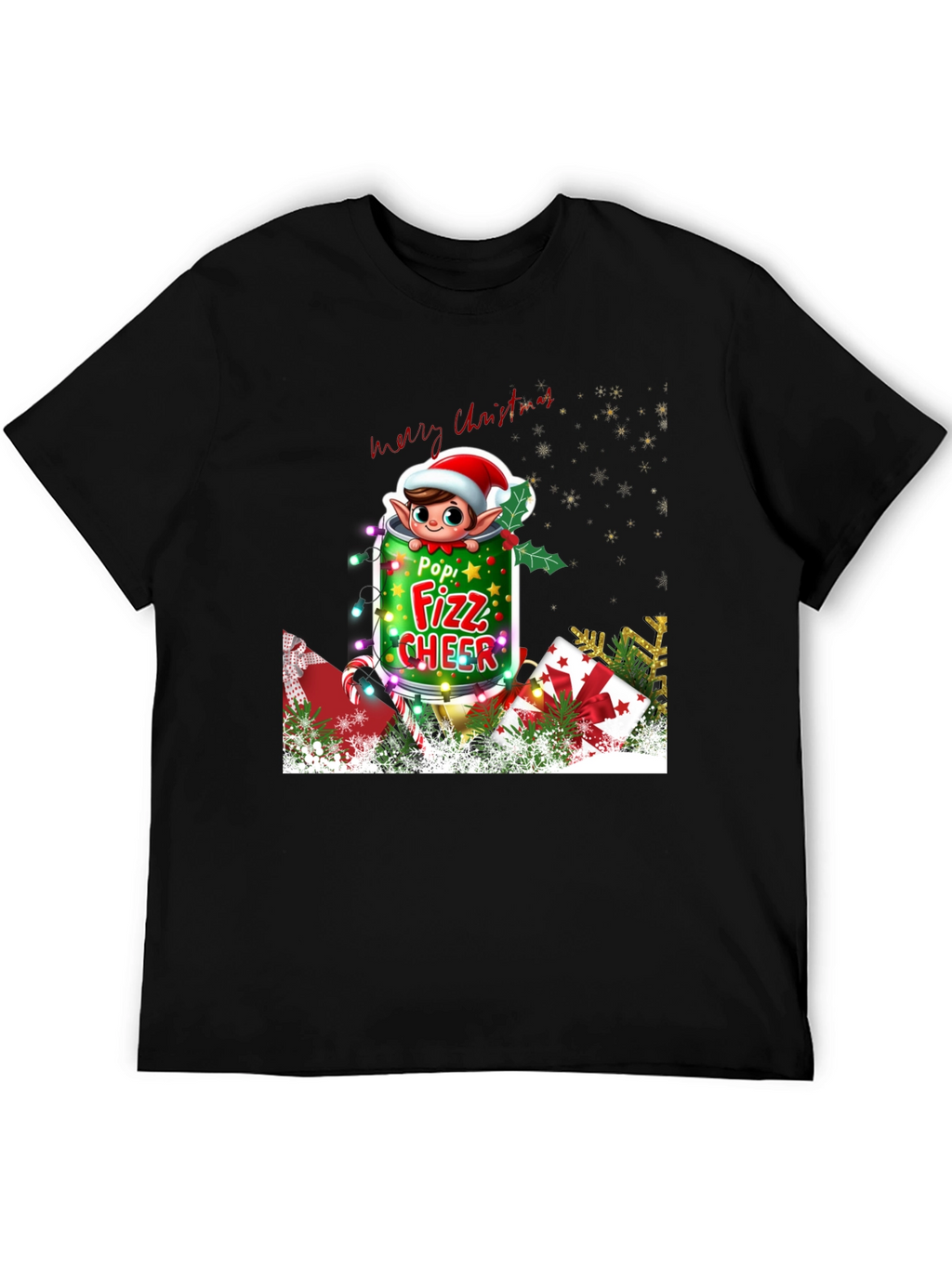 Festive Christmas Elf T-Shirt