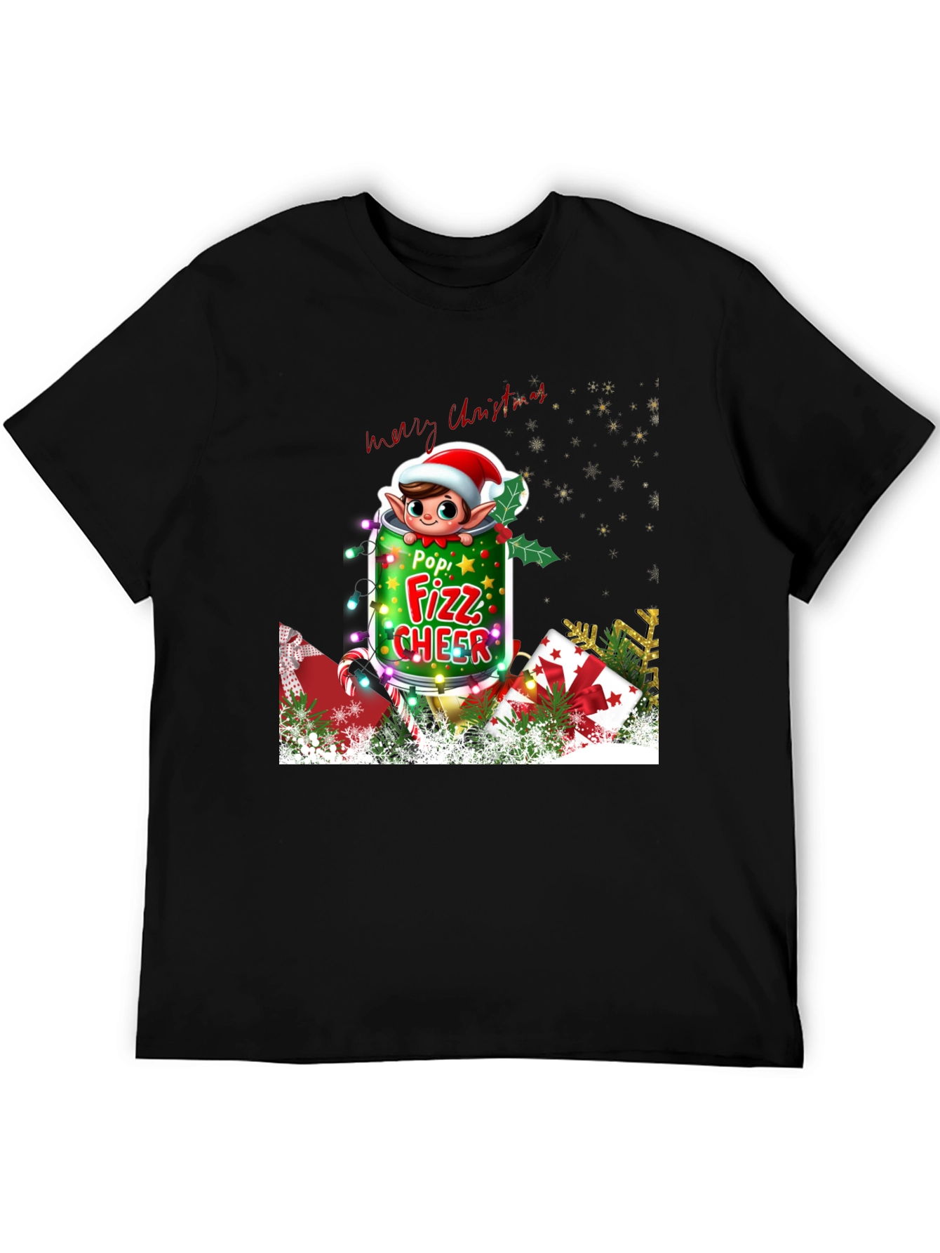 Festive Christmas Elf T-Shirt