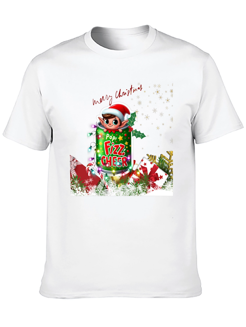 Festive Christmas Elf T-Shirt
