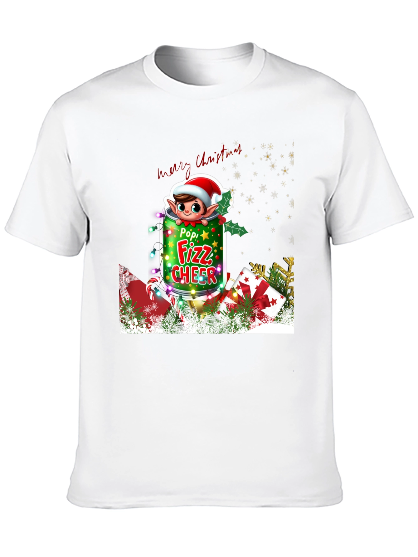 Festive Christmas Elf T-Shirt