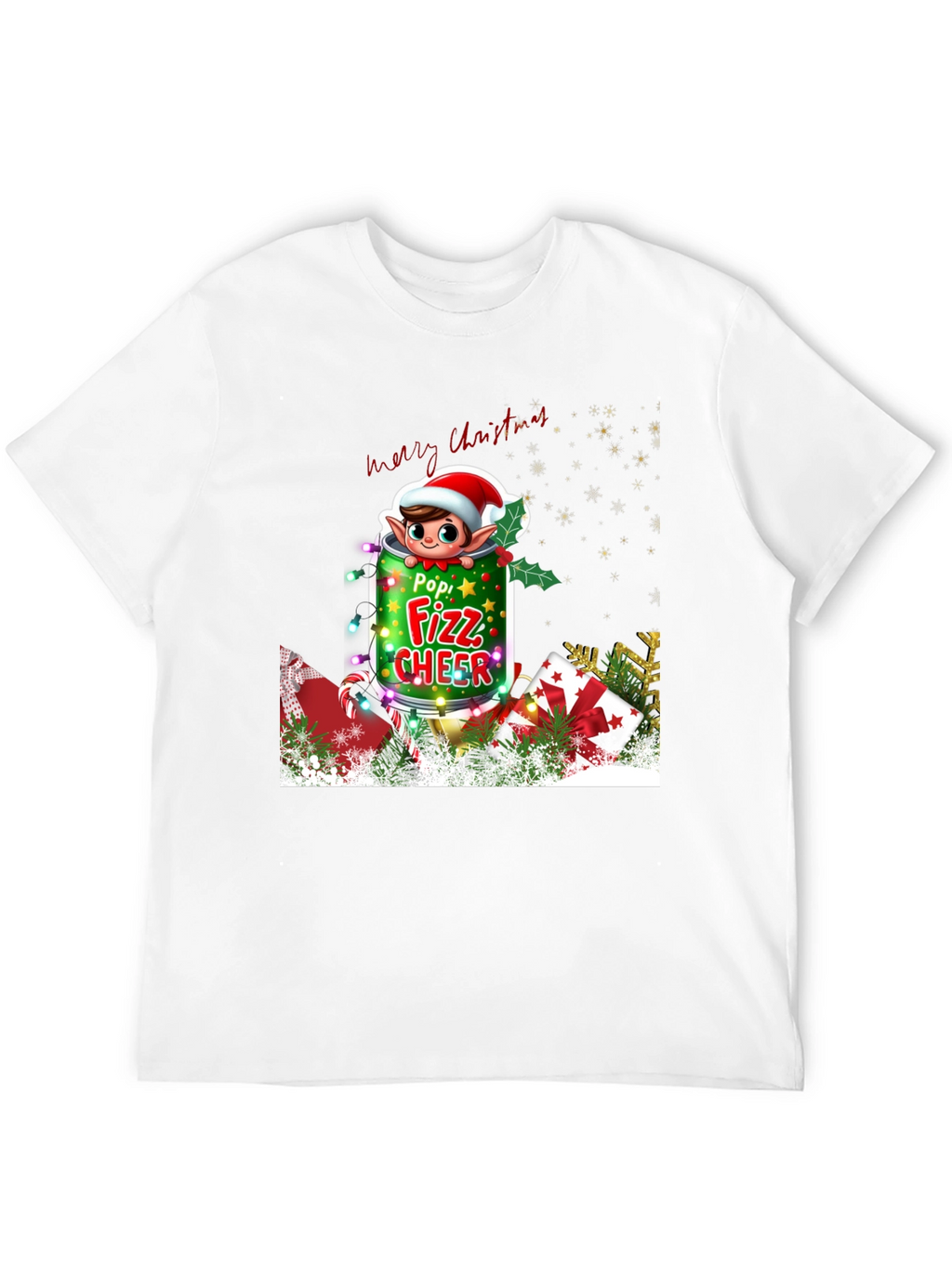 Festive Christmas Elf T-Shirt