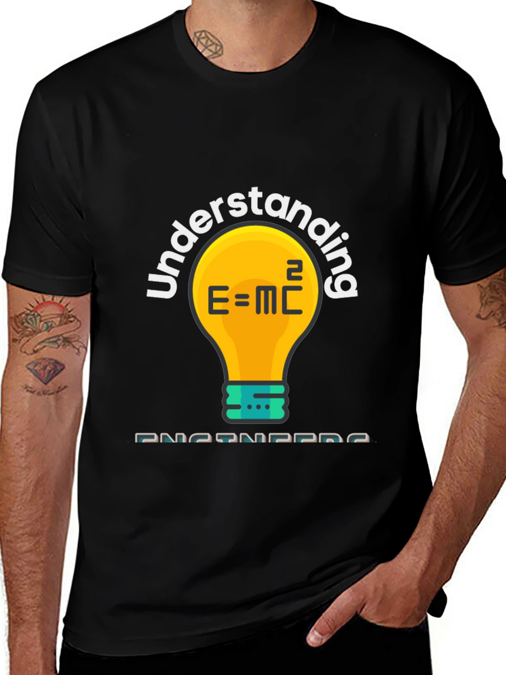 Understanding PNGNERDPRO Black Graphic T-Shirt