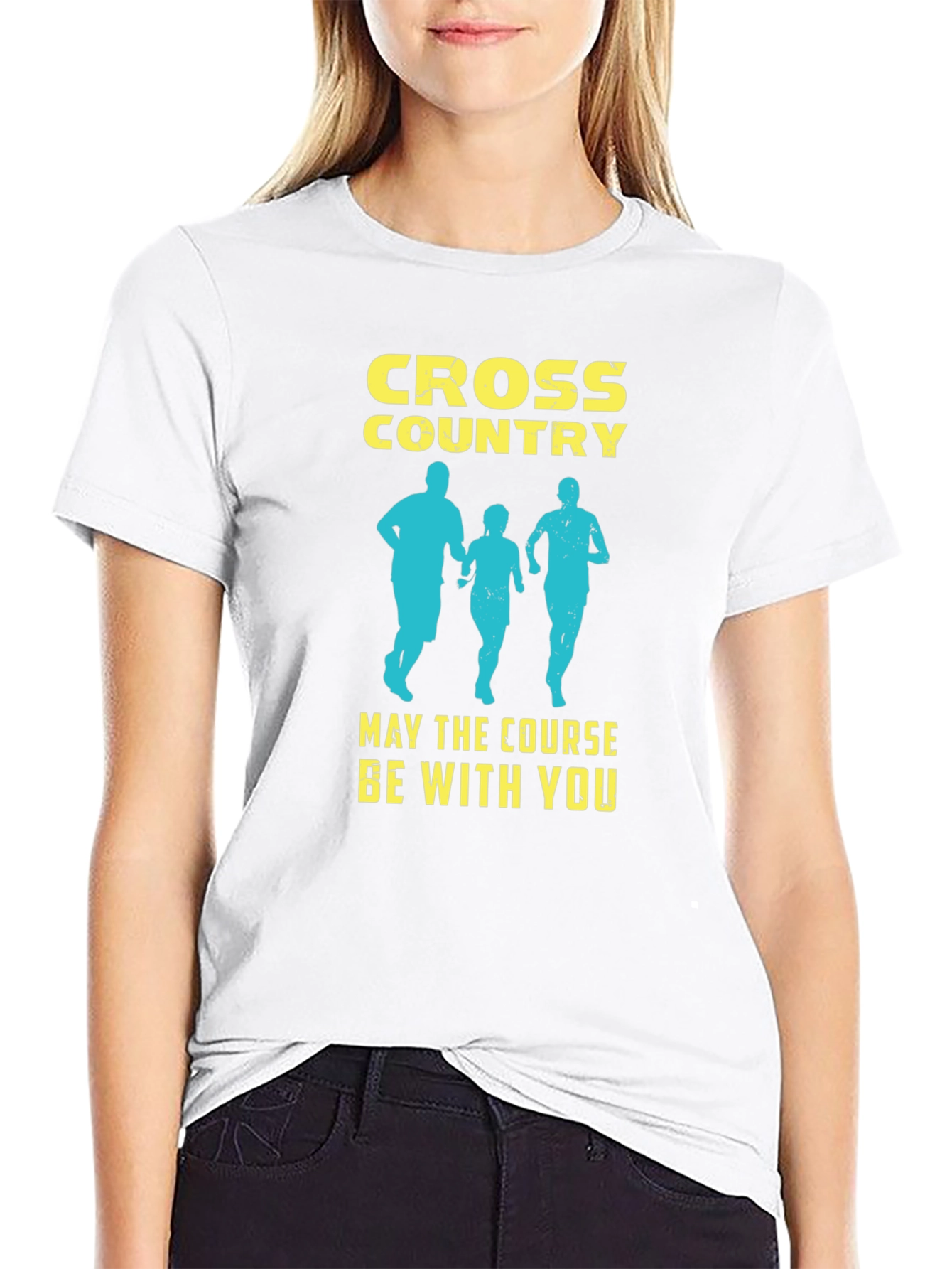 Cross Country Running Graphic T-Shirt